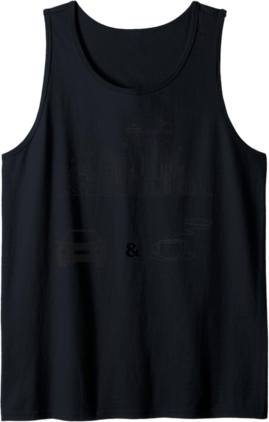 SCC (SEATTLECARSANDCOFFEE) Tank Top